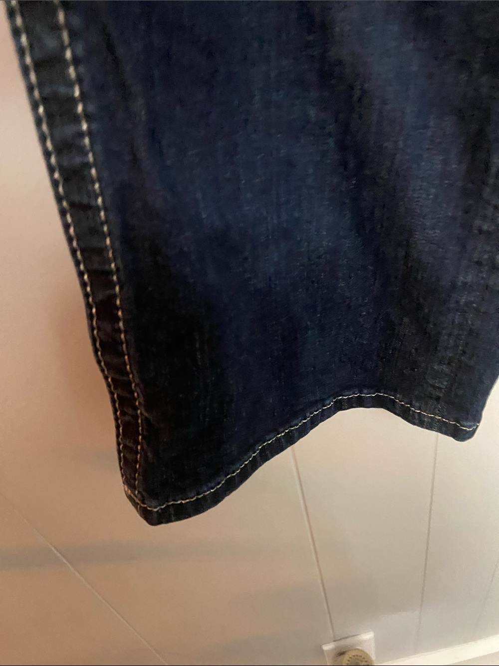 Miss Me Dark Wash Jeans with Embroidered Back Pockets and sequins - Picture 11 of 13